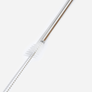 Pack of 10 reusable stainless steel straws