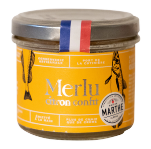 Merlu au citron confit